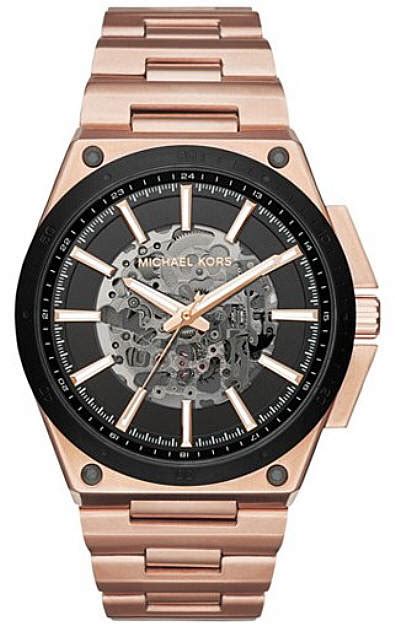 michael kors mk9022|Men's Michael Kors Wilder Automatic Rose Gold Watch MK9022.